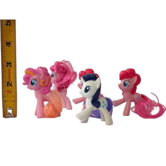 5 My Little Pony Mcdonalds Happy Meal Toy Set MLP Pinkie Pie Rarity Cutie Crew. - Picture 2 of 16